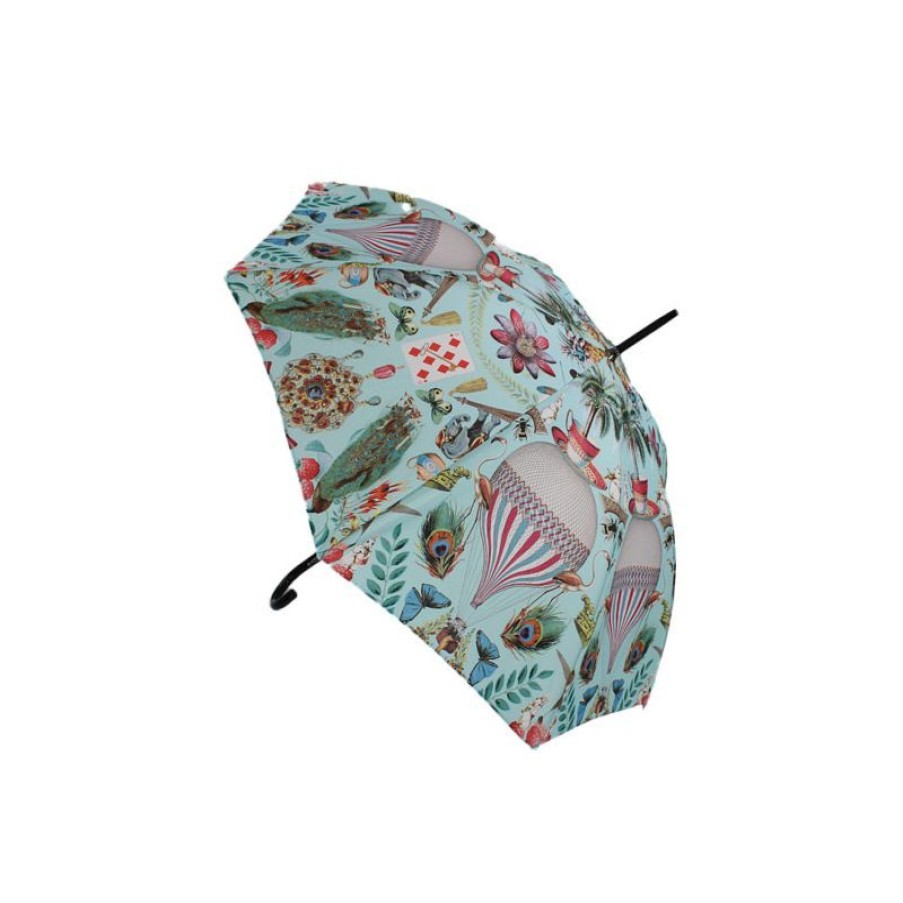 New Parapluie Canne De Luxe Jungle Tropicale