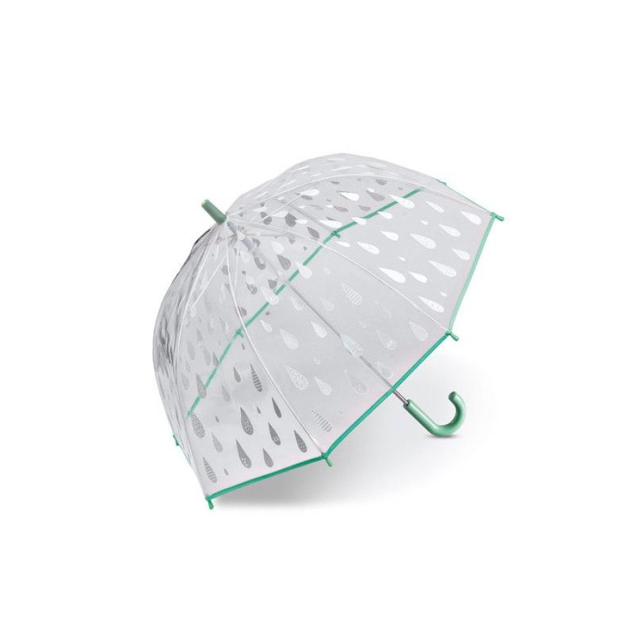 Online Parapluie Enfant Transparent Gouttes De Pluie Marque Esprit