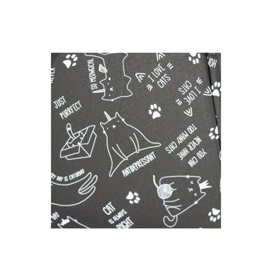 Wholesale Petit Parapluie Pliant Noir Mini Cats