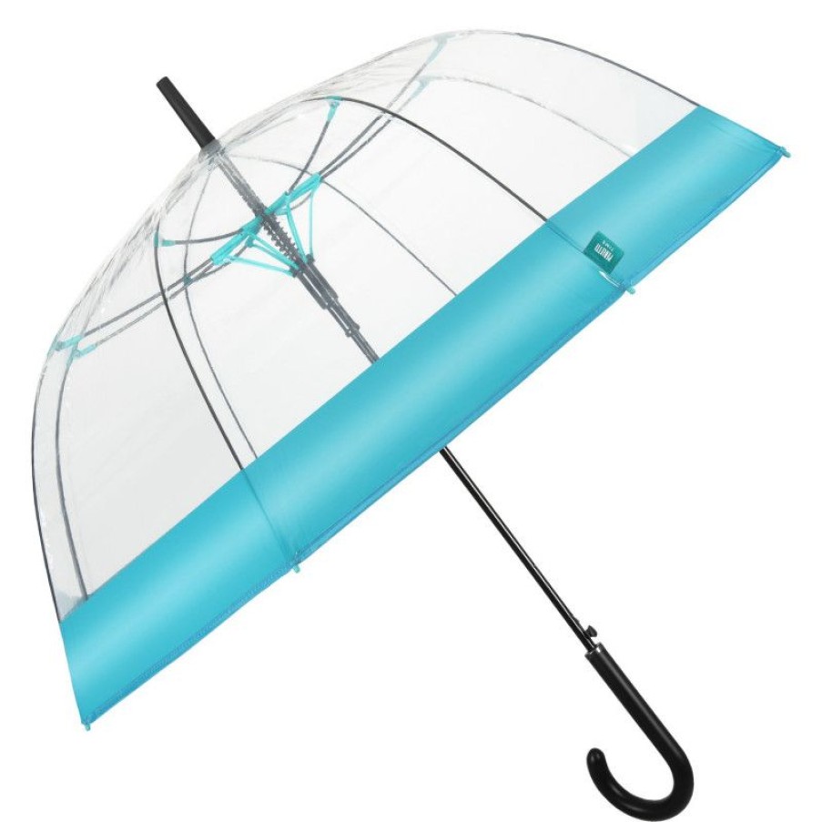 Wholesale Parapluie Du00F4Me Transparent Bleu Turquoise