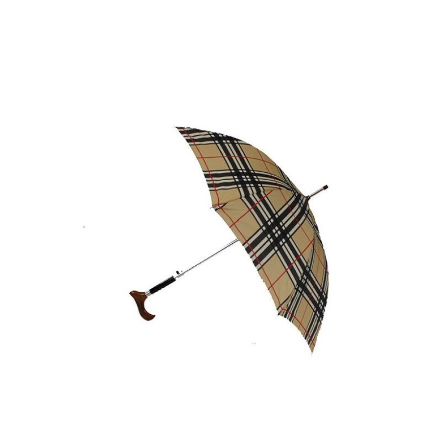 Best Parapluie Canne De Marche Carreaux Beiges Et Noirs