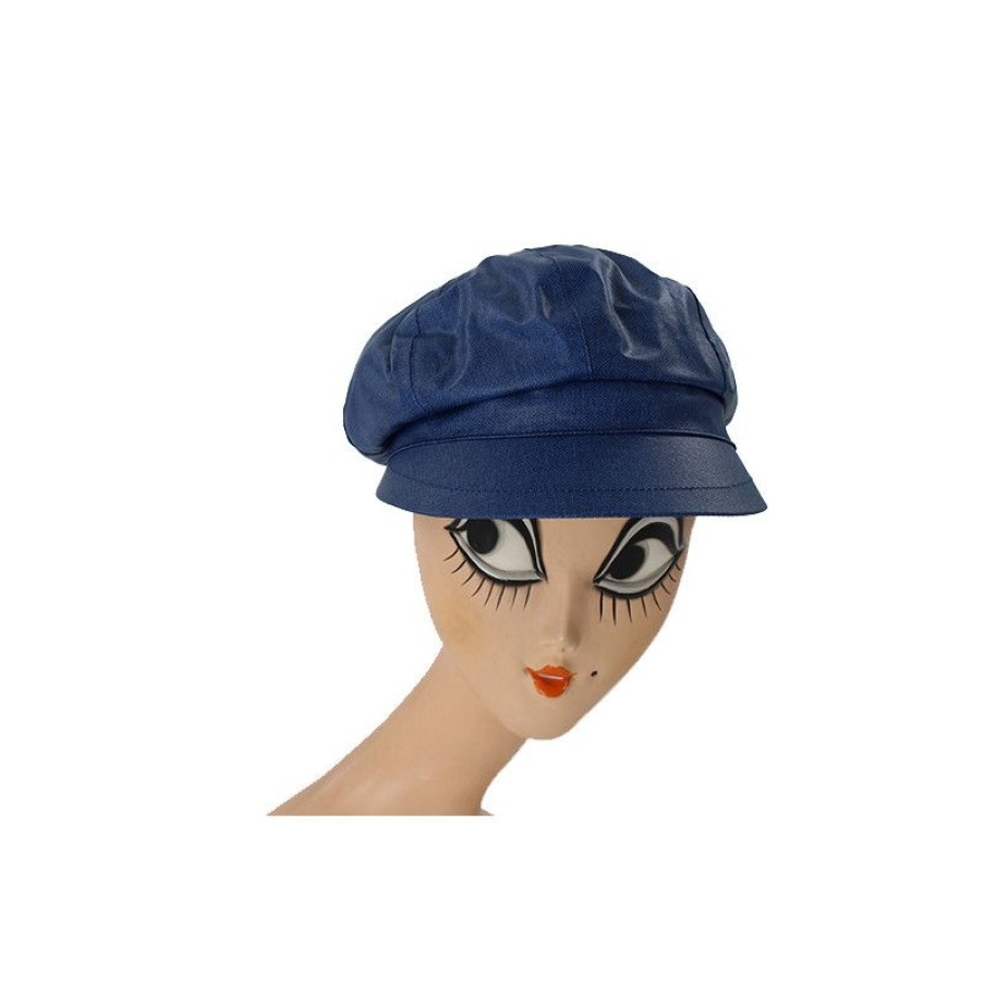 Hot Casquette De Pluie Bleu Marine Femme