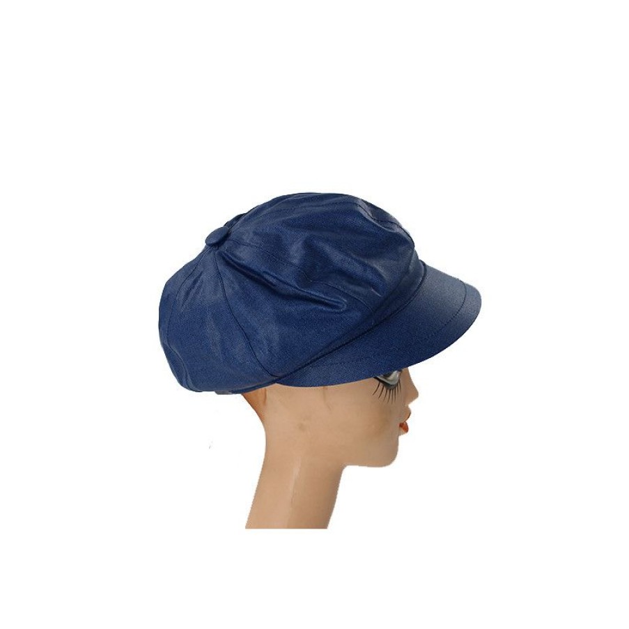 Hot Casquette De Pluie Bleu Marine Femme