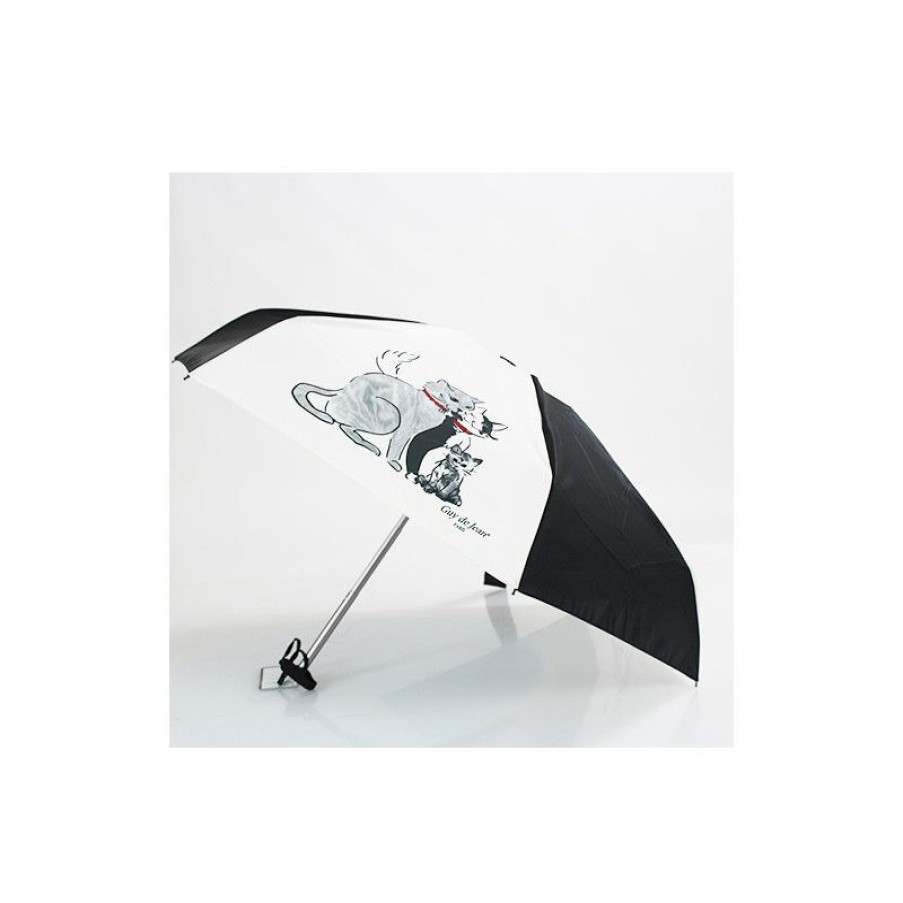 New Parapluie Ultra Plat Pochon Les Minous