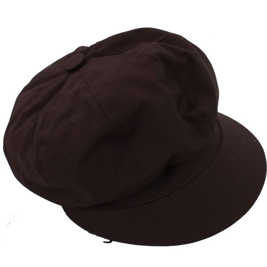 Hot Casquette De Pluie Marron Chocolat Pour Femme