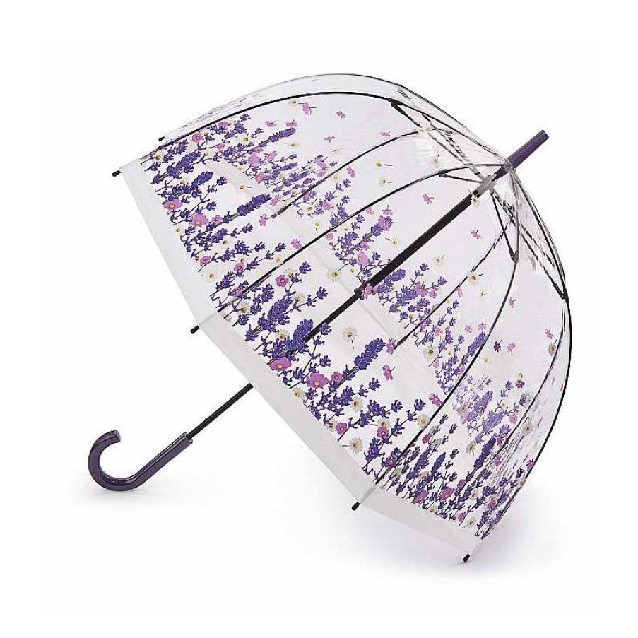 Wholesale Parapluie Transparent Motif Fleurs Fulton