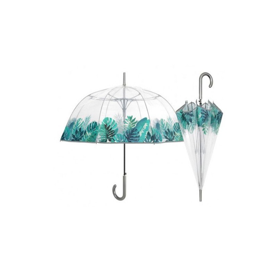 Online Parapluie Cloche Transparent Feuillage