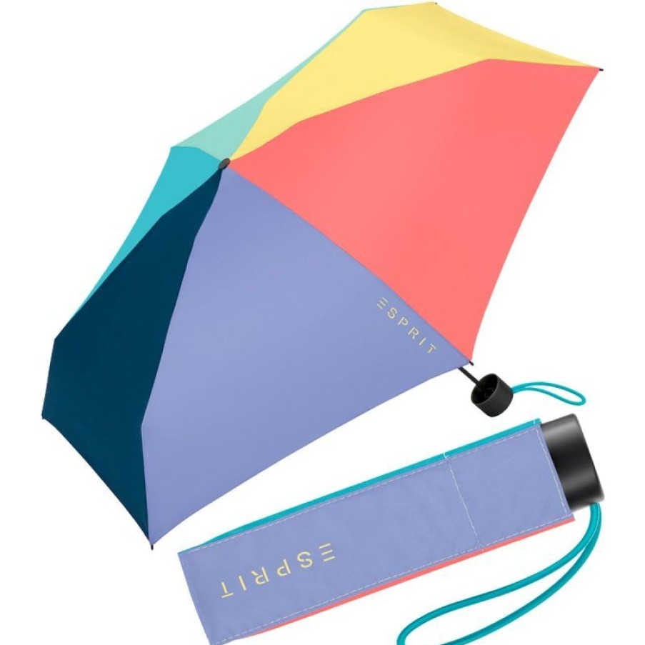 New Mini Parapluie Pliant Esprit Multicolore