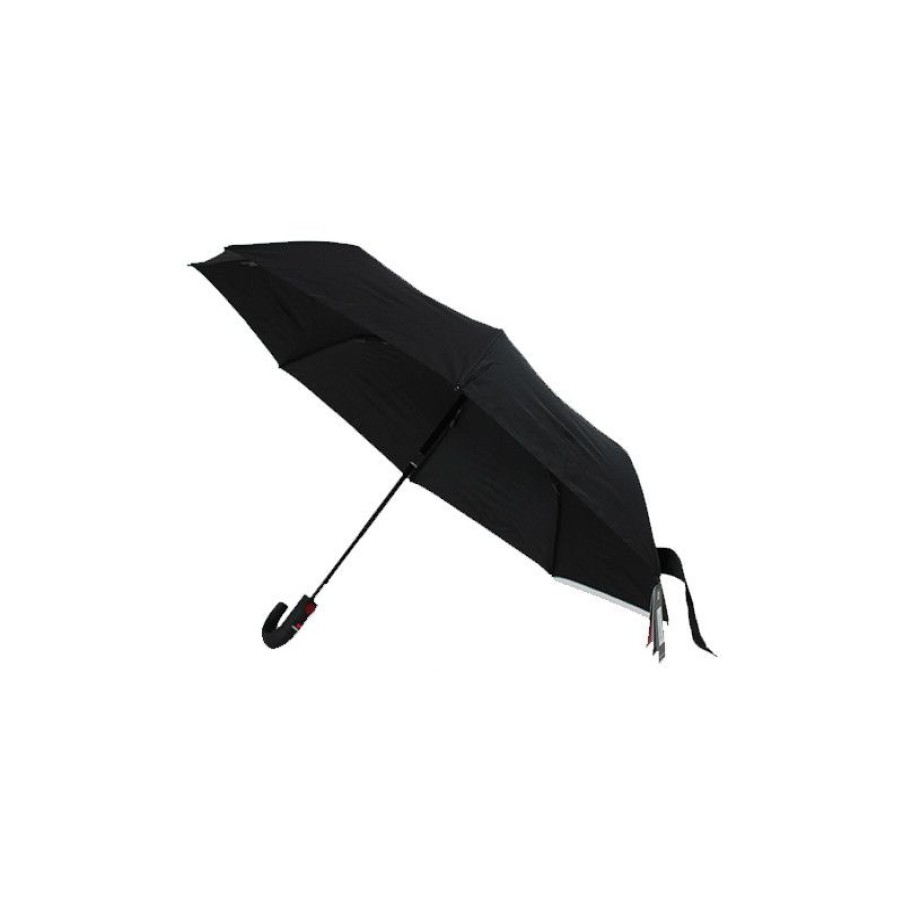 New Parapluie Pliant Noir Automatique Grande Rsistance Knirps