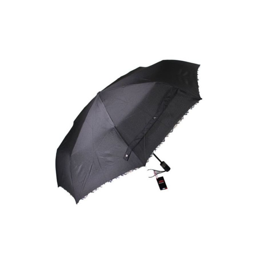 Wholesale Parapluie Pliant Ouverture Et Fermeture Automatique Noir Fabrication Franu00E7Aise