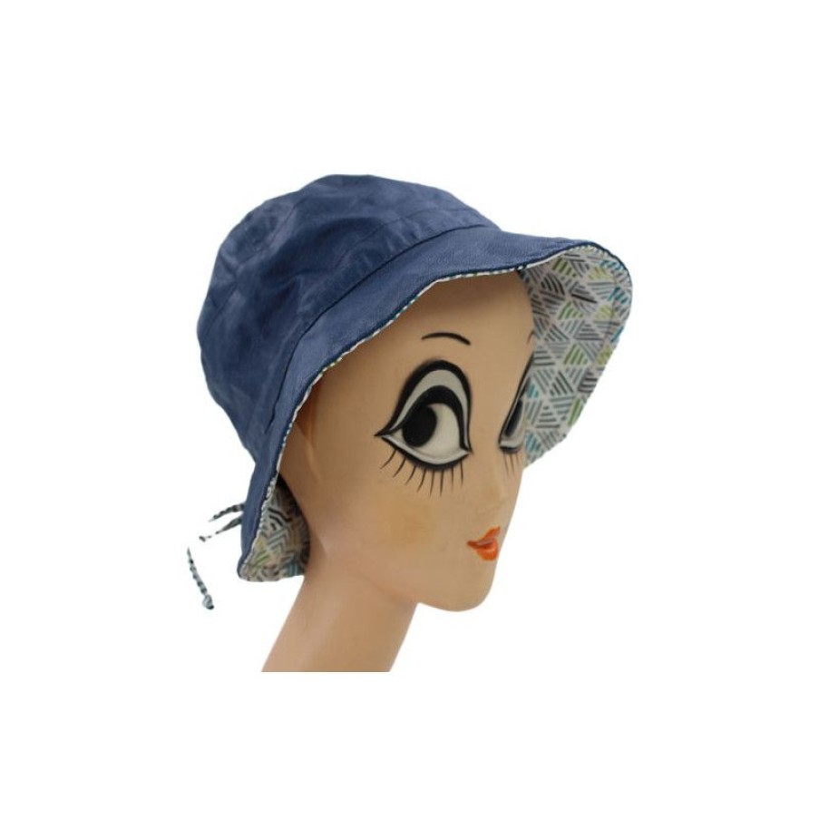 Online Chapeau De Pluie Bleu Marine Taille Unique Pour Femme