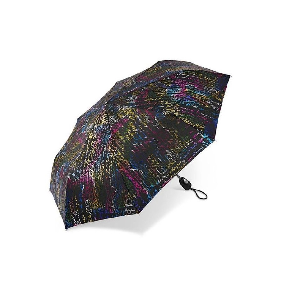 Clearance Parapluie Pliant Femme Effet Mtallique Multicolore Cardin