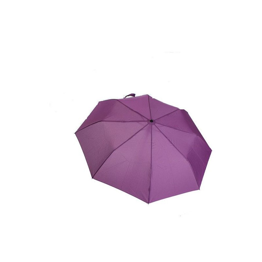 Wholesale Parapluie Pliant Automatique 8 Baleines Violet