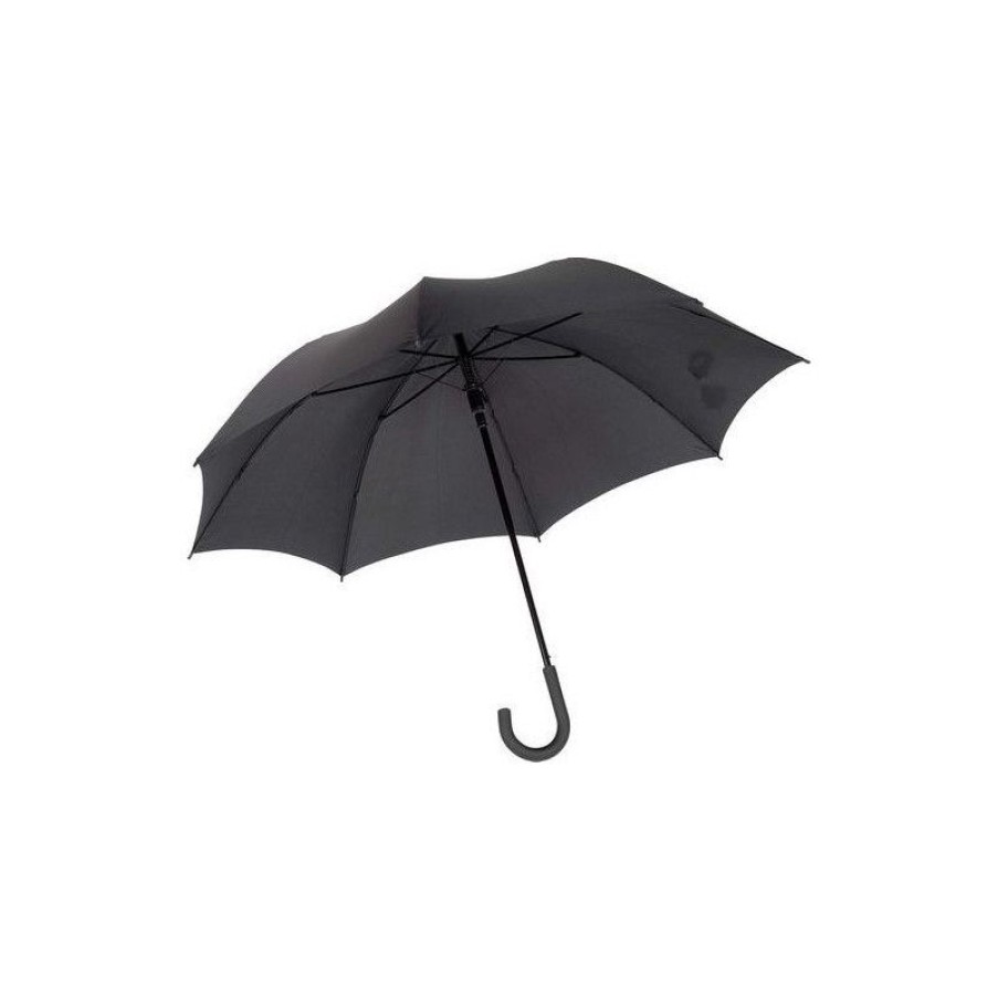 Online Parapluie Semi-Golf Droit Esprit Automatique Noir