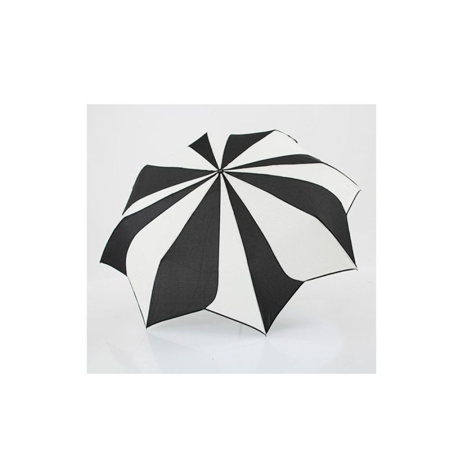 Online Parapluie Blanc Et Noir Pliant Sunflower Pierre Cardin