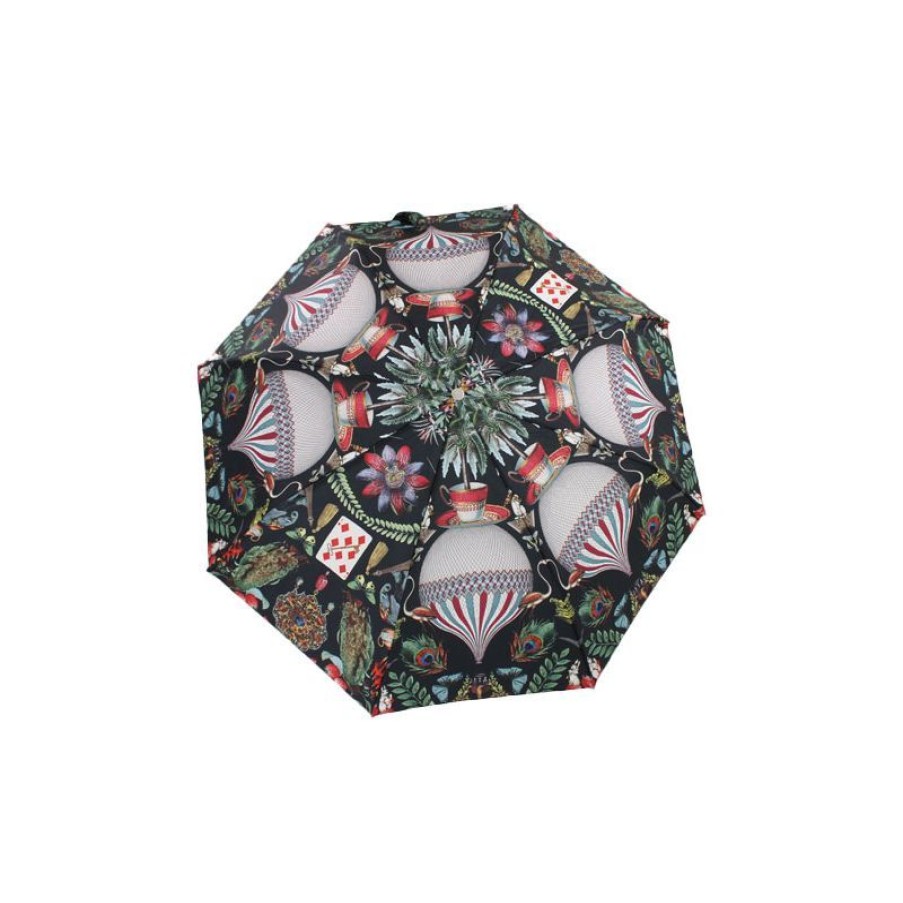 Clearance Parapluie Pliant De Luxe Fond Noir