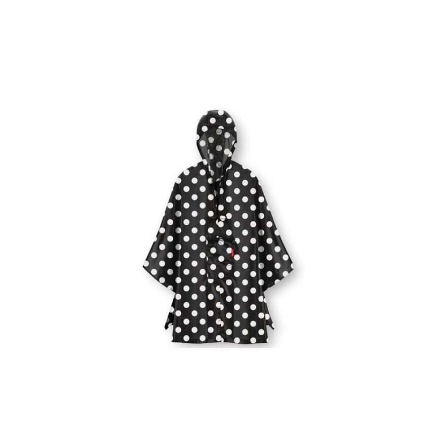 Online Poncho Pour La Pluie Noir A Pois