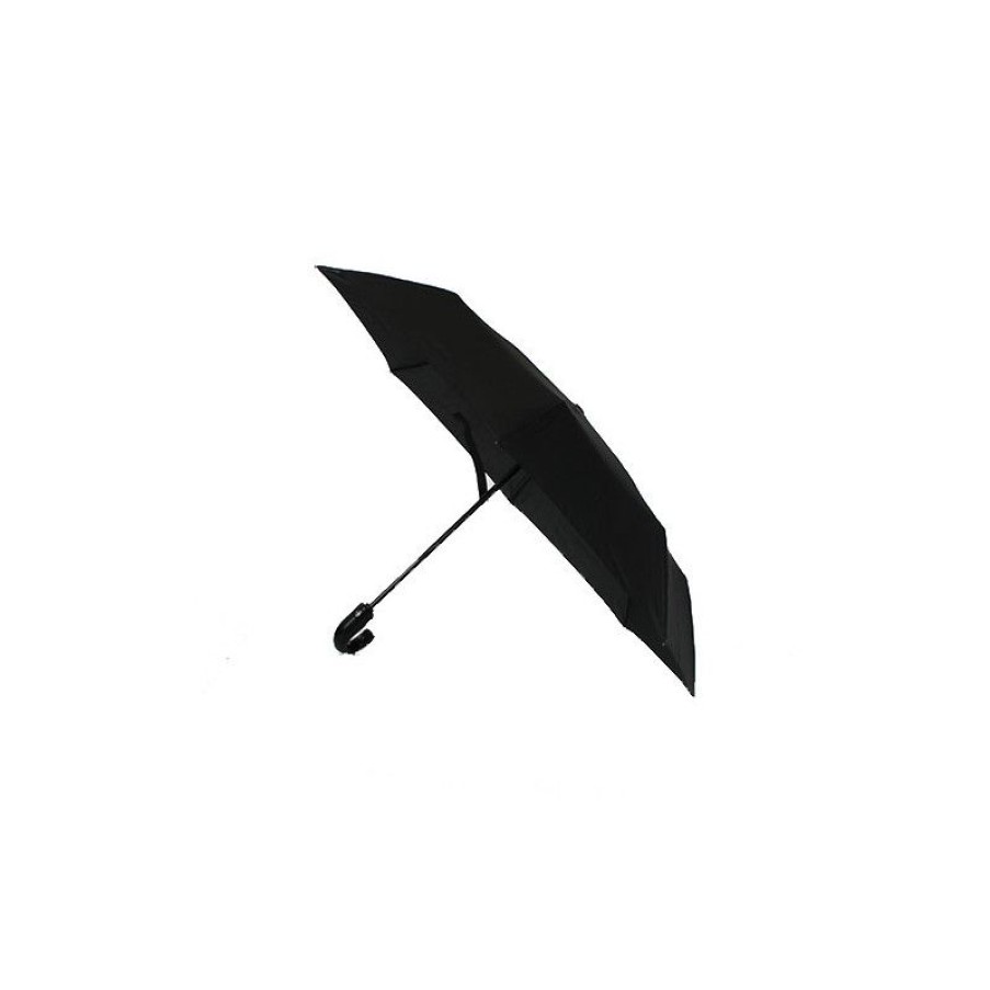 Wholesale Parapluie Noir Automatique Homme Pliant Poigne Courbe