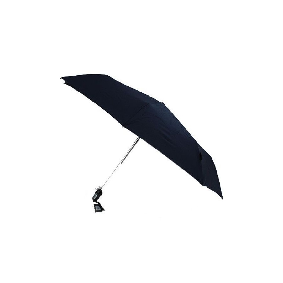 Best Petit Parapluie Pliant Bleu Marine Solide Et Lger