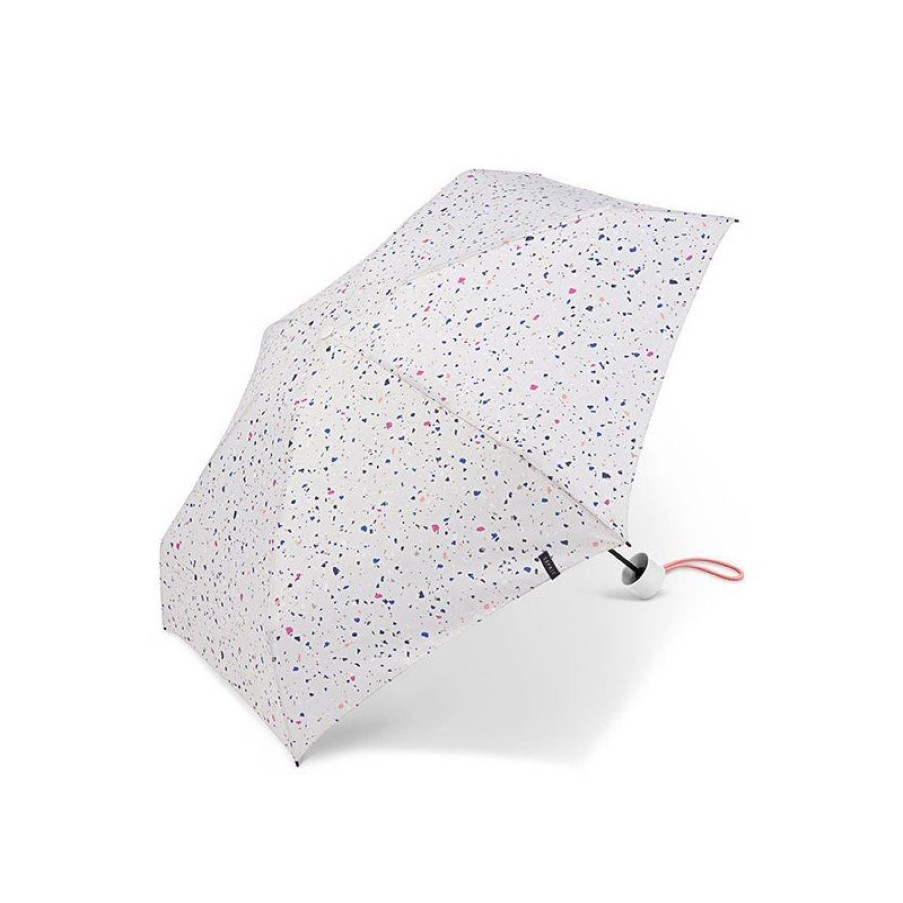 Online Mini Parapluie Pliant Esprit Blanc Pluie De Couleurs