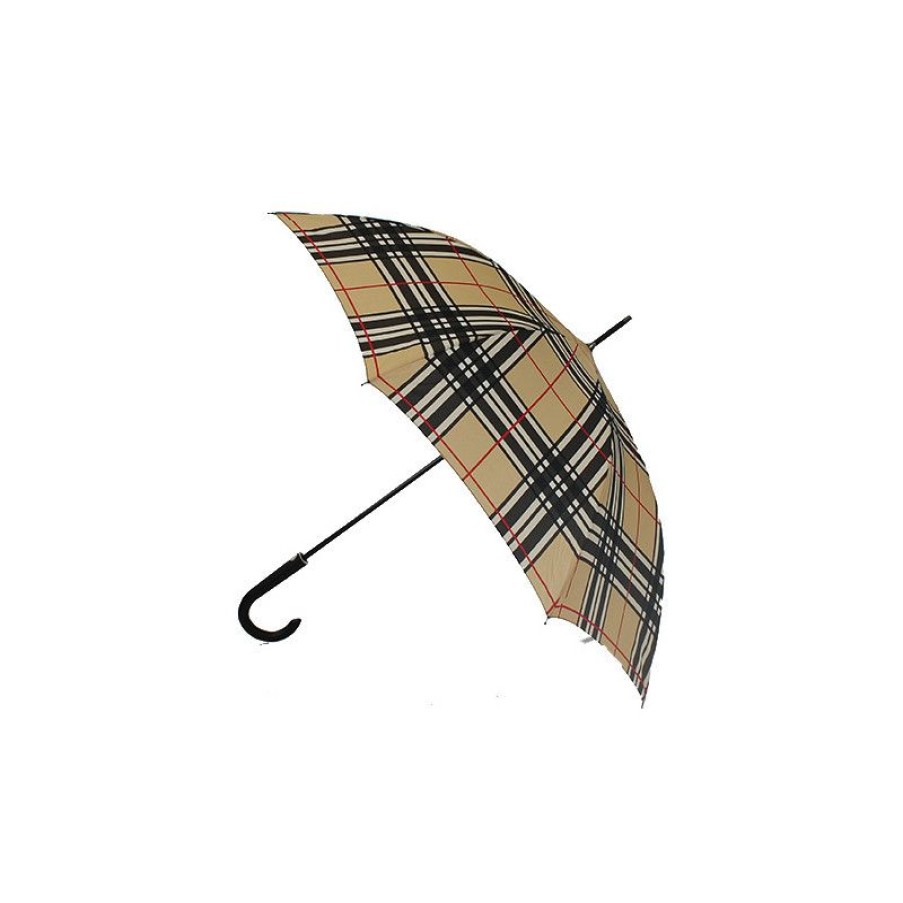 Hot Parapluie Femme Cossais Beige