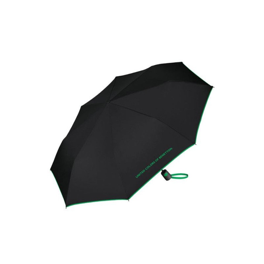 Best Petit Parapluie Pliant Noir Benetton