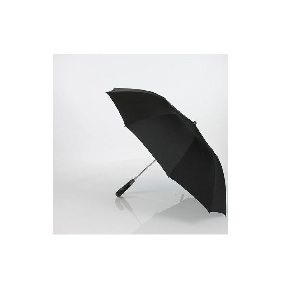 Best Parapluie Pliant Noir Poigne Cuir Vritable