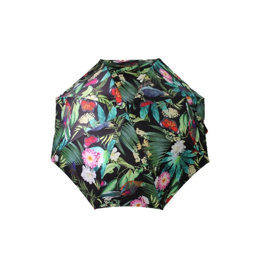 Best Parapluie Canne Jungle Tropicale Fond Noir