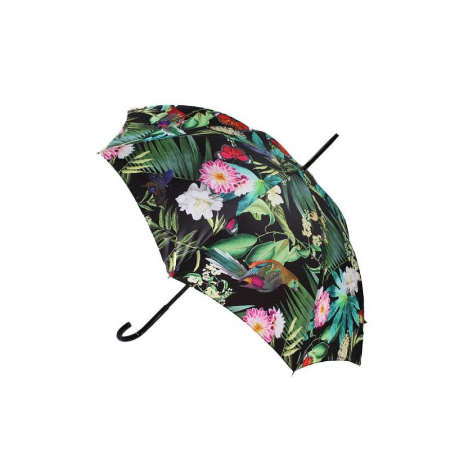 Best Parapluie Canne Jungle Tropicale Fond Noir