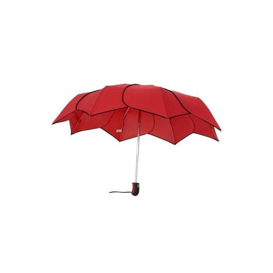 Hot Parapluie Rouge Pliant Pierre Cardin Sunflowers Automatique