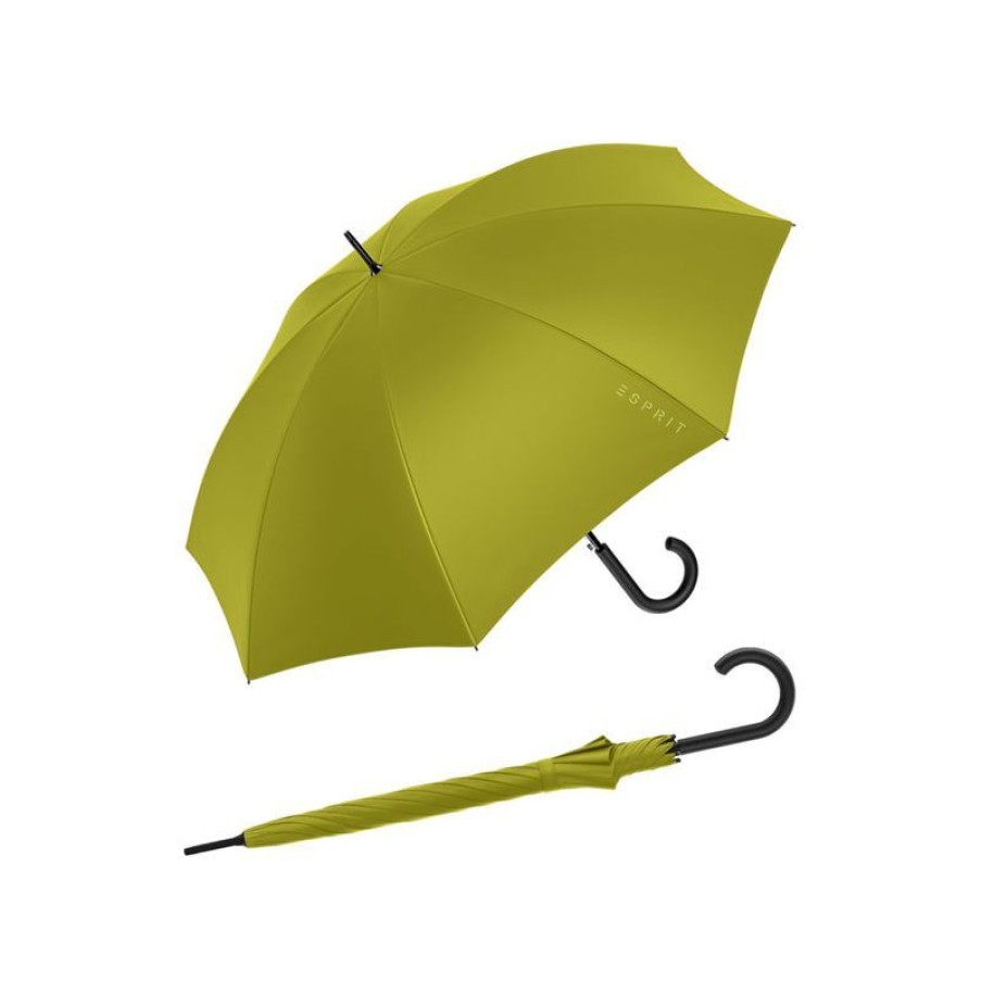 Clearance Parapluie Droit Esprit Automatique Vert Pomme