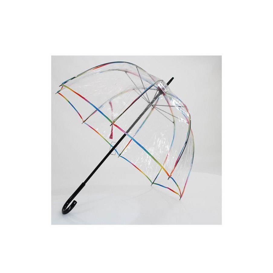 Hot Parapluie Transparent Cloche Baleines Ganses Multicolores