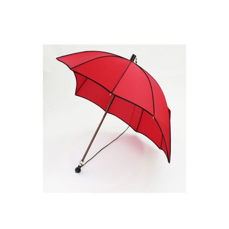 Clearance Parapluie Bandoulire Forme Casquette Rouge