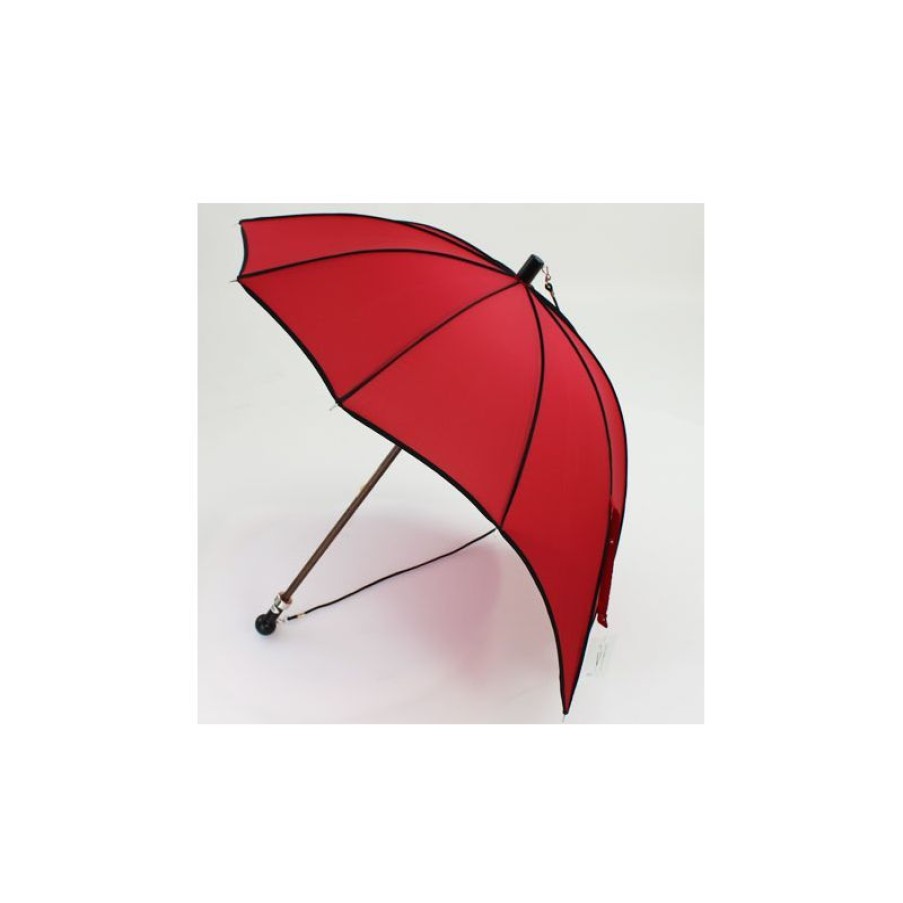 Clearance Parapluie Bandoulire Forme Casquette Rouge