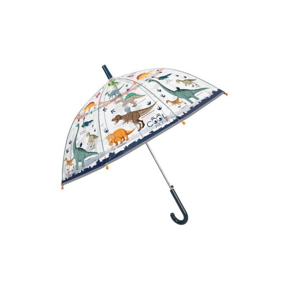 Hot Parapluie Cloche Transparent Dinosaures