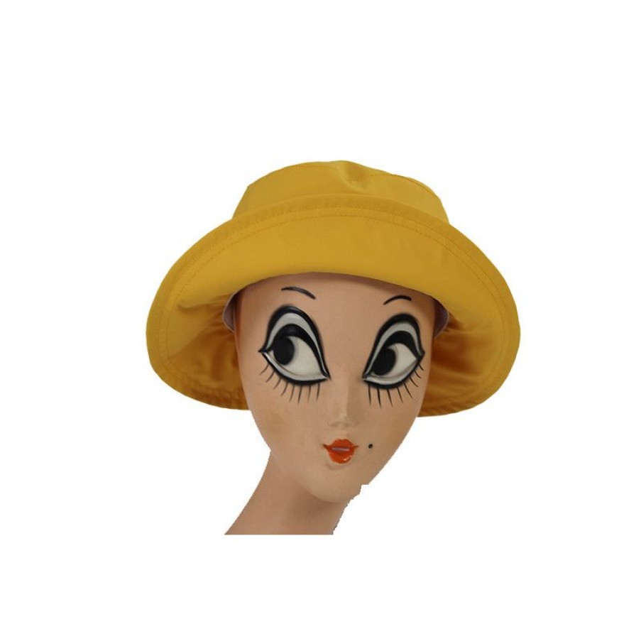 Hot Chapeau De Pluie Jaune Soleil Pour Femme