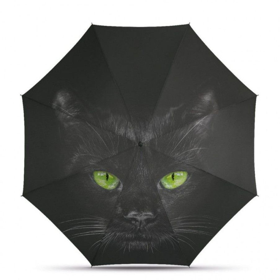 Best Parapluie Pliant Automatique Chat Noir