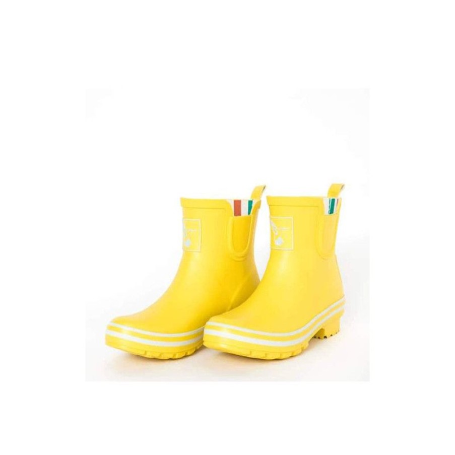 New Boots De Pluie Jaunes