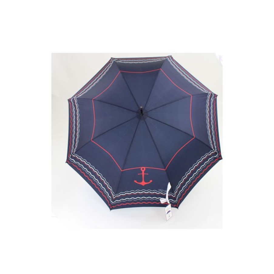 Wholesale Parapluie Canne Bleu Marine Atlantique