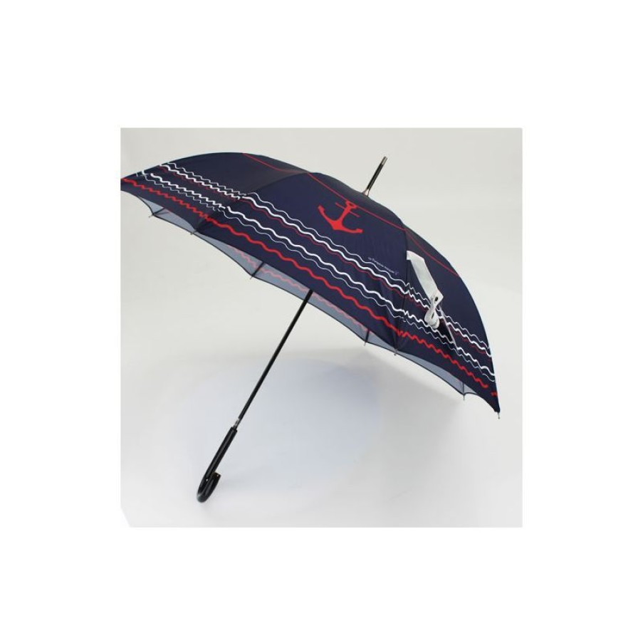 Wholesale Parapluie Canne Bleu Marine Atlantique