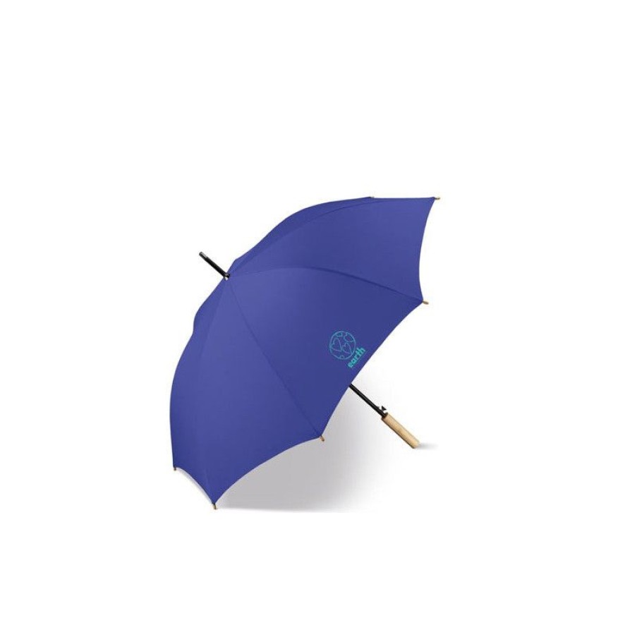 New Parapluie Golf Cologique Bleu Ouverture Automatique