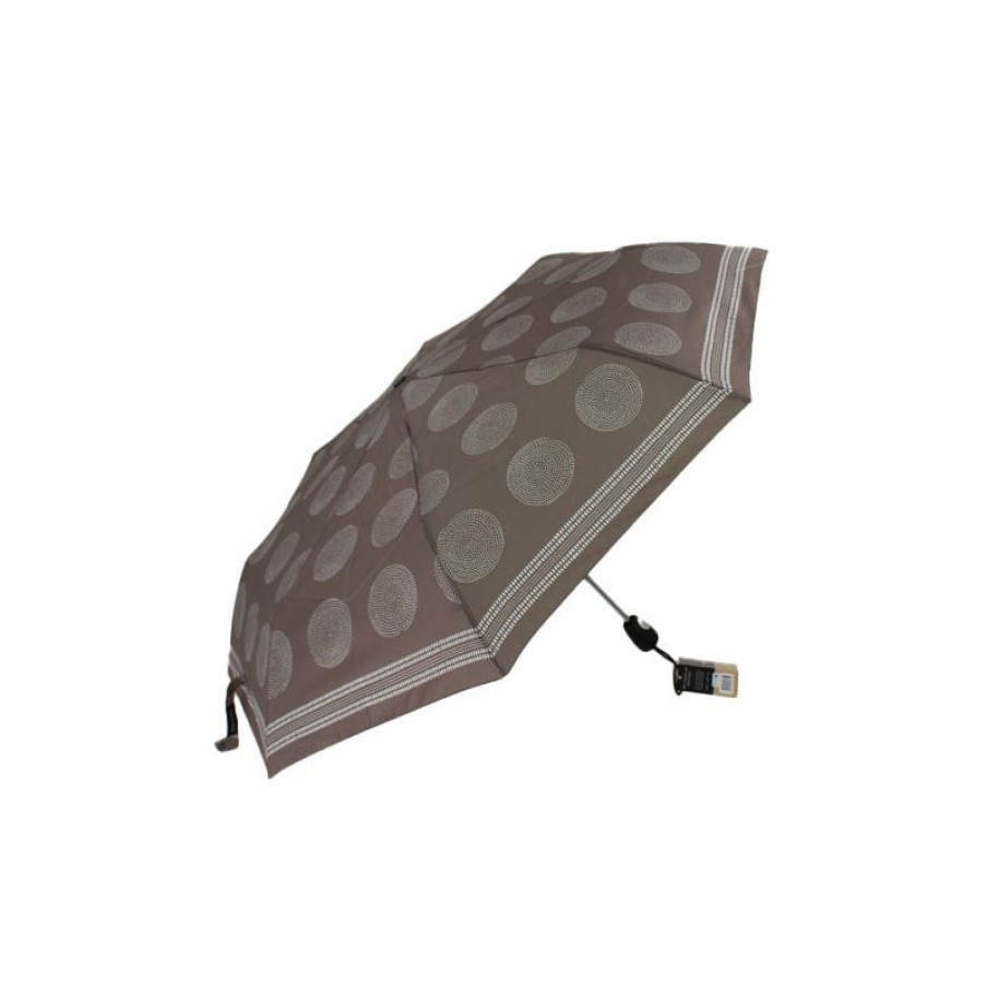 Best Parapluie Pliable Taupe Pierre Cardin Motif Ethnique