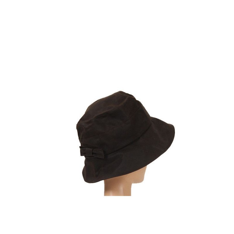 Hot Chapeau De Pluie Coton Huil Marron Femme