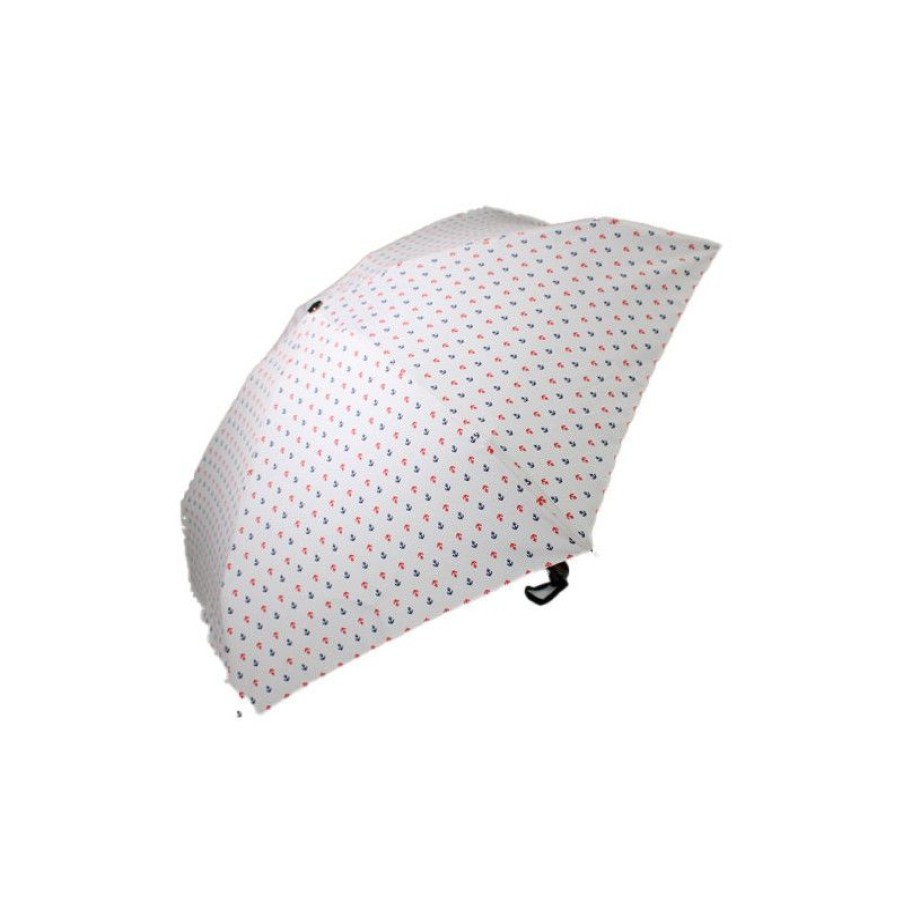 Online Mini Parapluie Femme Ancre Marine Tricolore