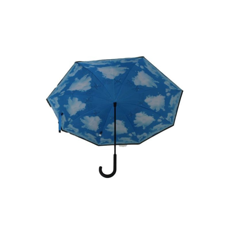 New Parapluie Invers Ciel Bleu