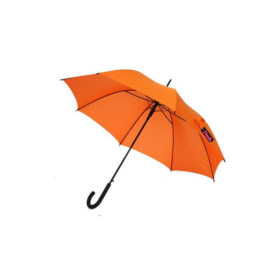 Clearance Parapluie Droit Orange Petit Prix