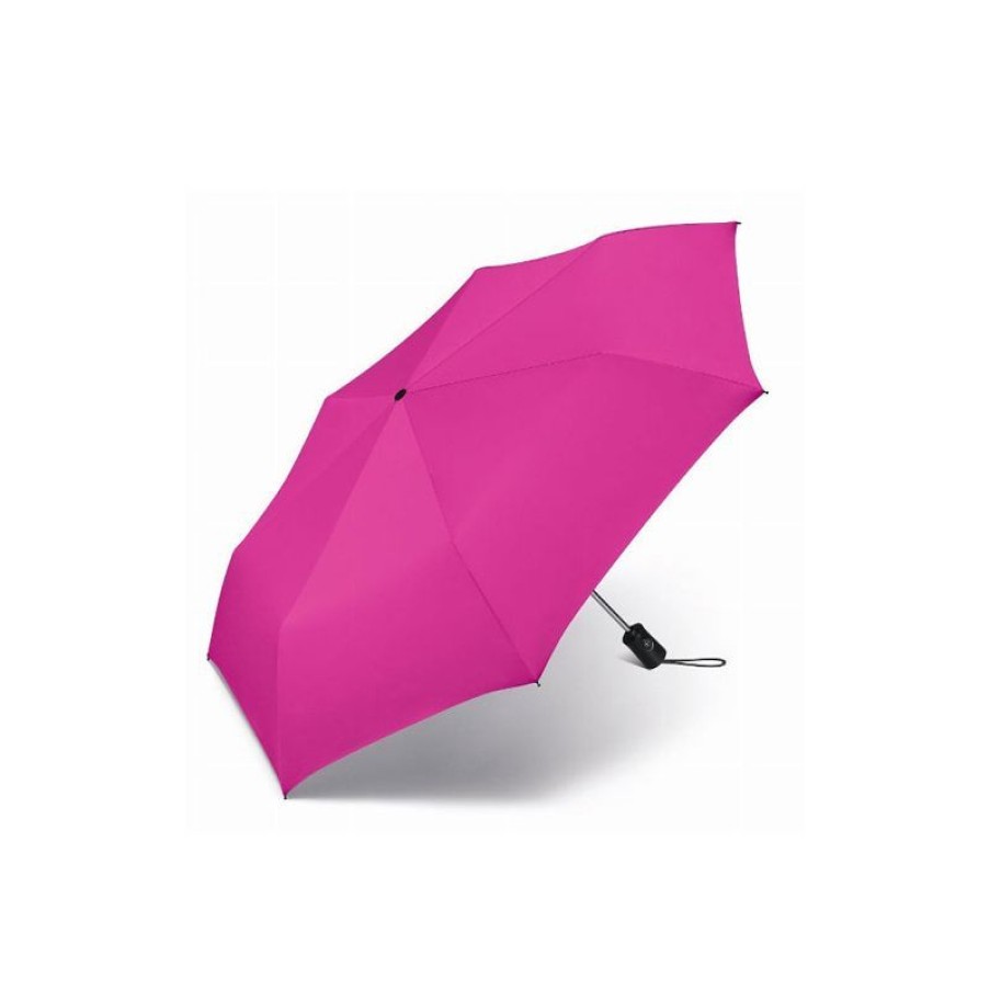 Clearance Parapluie Pliant Automatique 8 Baleines Fuschia