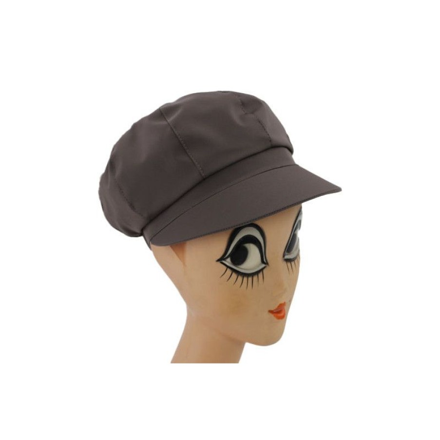 New Casquette De Pluie Femme Couleur Taupe