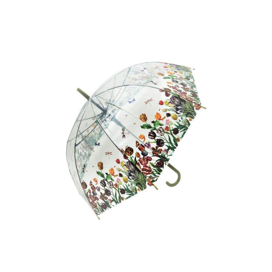 Best Parapluie Cloche Transparent Tulipes En Fleur