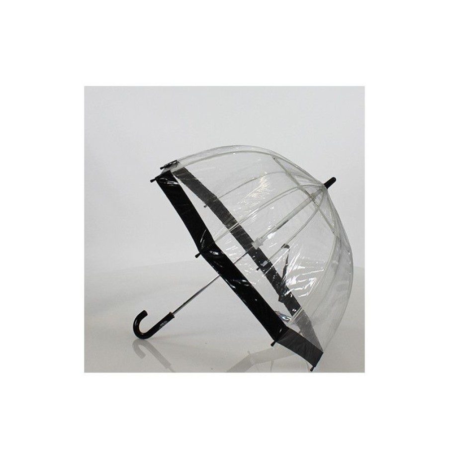 Wholesale Parapluie Transparent Enfant Liser Noir